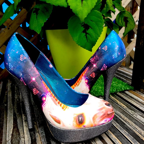 IRON FIST UNICORNICOPIA PLATFORM HEELS - Picture 3 of 3